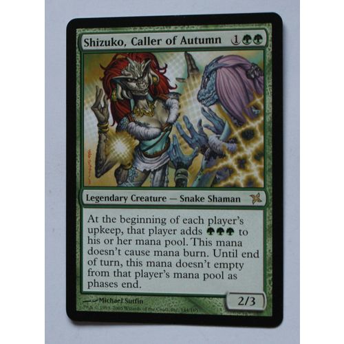 Magic the Gathering MTG CCG: Betrayers of Kamigawa - # 144 Shizuko Caller Autumn