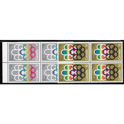 1973 SG 762/763 - MNH (**) - blocks of 4