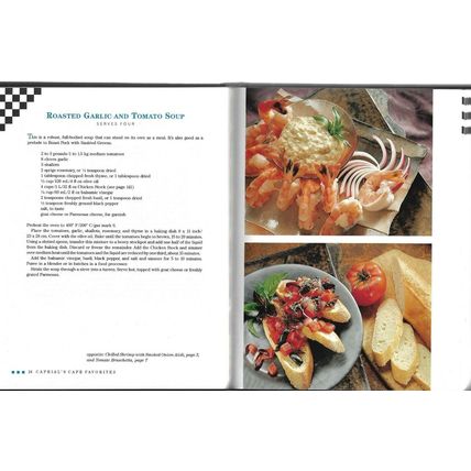 Caprial's Cafe Favorites by Caprial Pence 1994 Oregon Home Chef Recipes HC DJ++
