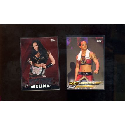 2010 Topps WWE Championship Material MELINA #C41 NM