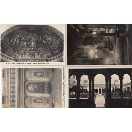 Frascati 3x Religious Italian Postcard s