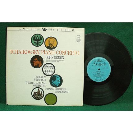 John Ogdon/Barbirolli - Tchaikovsky: Piano Concerto/Franck: Var. - S 36142 - NM