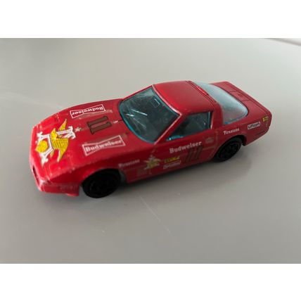 BURAGO CHEVROLET CORVETTE 1/43 SCALE RED