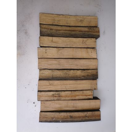 Oak Irish Whiskey (Whisky) stave pen blanks