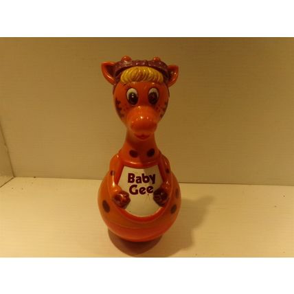 Baby Gee Giraffe Roly Poly Toy Toys R Us Made in Hong Kong