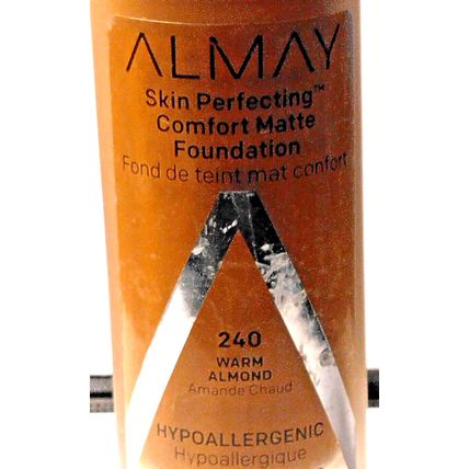 Almay Skin Perfecting Comfort Matte Foundation 240 Warm Almond All Day Wear