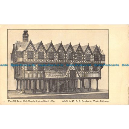 R054760 The Old Town Hall. Hereford. Demolished 1861. L. J. Starley