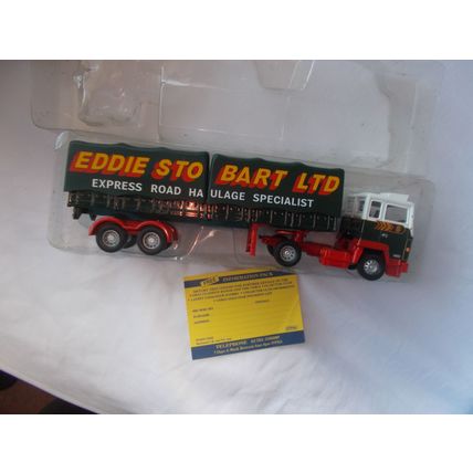 CORGI EDDIE STOBART FORD TRANSCONTINENTAL TILT TRAILER (09/01) SEE DESCRIPTION