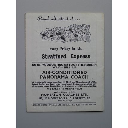 ORIENT v BRISTOL ROVERS Div3 09/03/1970