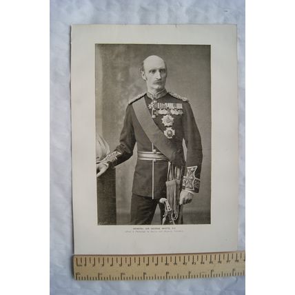 Vintage: photo illustration - General Sir George White VC