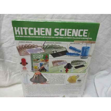 KidzLabs Kids Kitchen Science 6 Fun Science Experiments 4M Brand