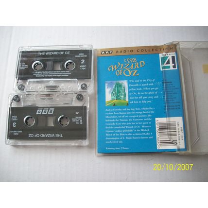 The Wizard of Oz by L. Frank Baum , X2 Audio Cassettes