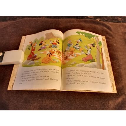 Little Golden Book Walt Disney's Mickey Mouses Picnic By Jane Werner 1996 100-69