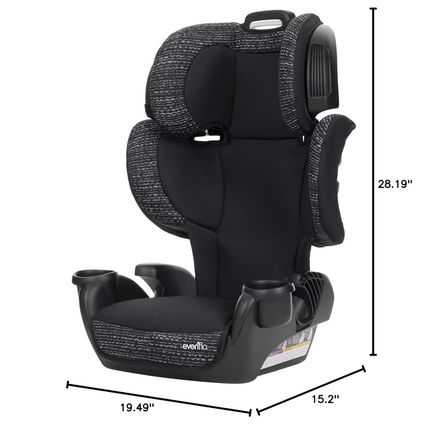Evenflo Gotime LX Booster Car Seat (Chardon Black)
