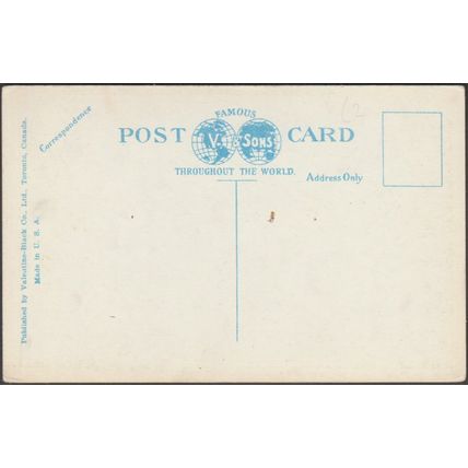 Mississaga Street, Orillia, Ontario, c.1920 - Valentine-Black Postcard