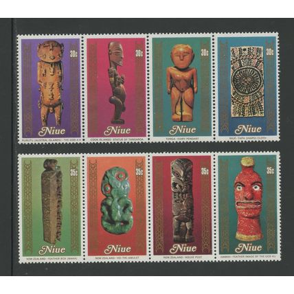 Niue 265-268, 1980 Festival of Arts, Strips of 4, VF, MNH (NIU415)