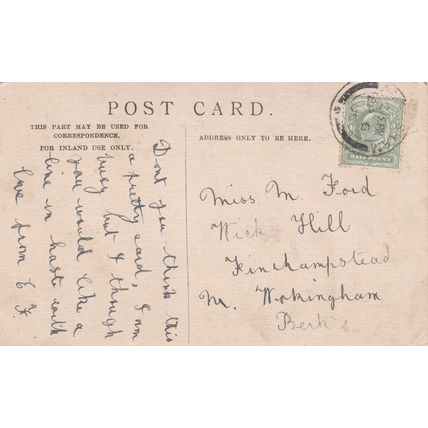 ED 206 GOATS AND KIDS BY MAUD SCRIVENOR. PRINTED POSTCARD