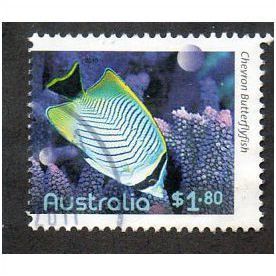 AUS 2010 $1.80 'FISHES OF THE REEF' FINE USED (EBID15-182)