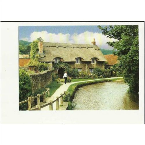 Yorkshire THORNTON-LE-DALE Thatched Cottage Postcard by Judges (C12784)