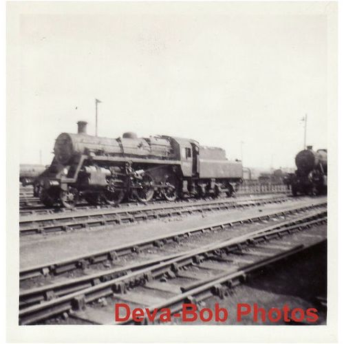 Railway Photo BR 3MT 77012 YORK SHED Standard 2-6-0 Loco MPD