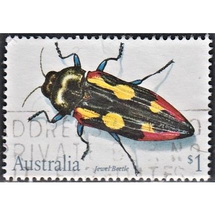AUSTRALIA, 1991 $1 Insects, SG 1290 (Scott #1214), used