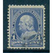 Used 264 1c Benjamin Franklin Very Fine M02916