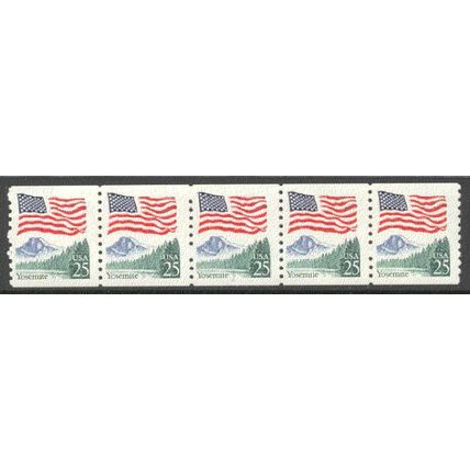 2280a 25c U.S. Flag Fine MNH PNC 9/5 R0126
