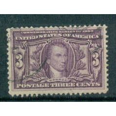 Used 325 3c James Monroe Barely Clears C2599