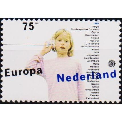 Netherlands. 1989 75c S.G.1556 Unmounted Mint