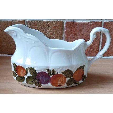 J&G Meakin Sterling 'Orange Grove' Gravy/Sauce Boat, retro, vintage, shabby chic