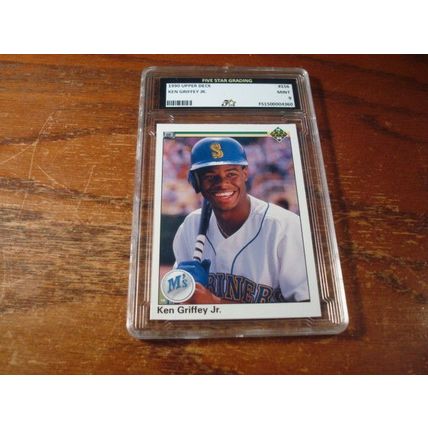 1990 Upper Deck, Graded Mint 9, KEN GRIFFEY Jr, 2nd Year, Mariners