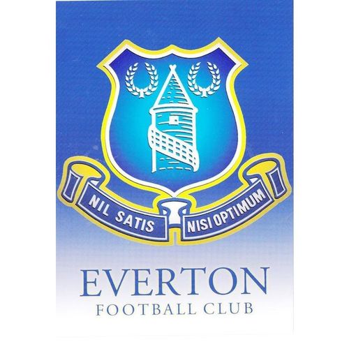 Artist Drawn Of The Everton Football Club Badge Sporting Postcard (SP1187)