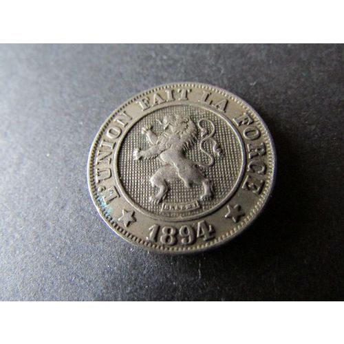 1894 BELGIUM TEN CENTIMES FRENCH TEXT FREE POST. I