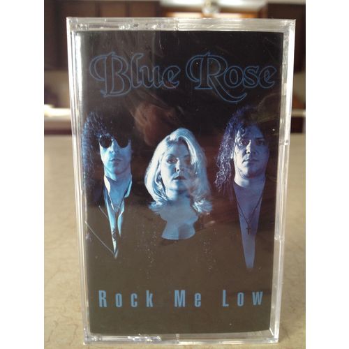 ROCK ME LOW Blue Rose 1997' Detroit Hard Blues Rock ORIGIANL MUSIC Cassette NOS