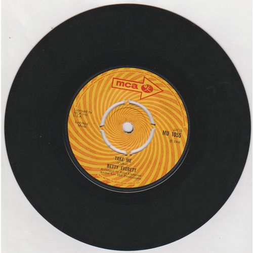 Take Me 1968 Betty Everett on mca label rare record