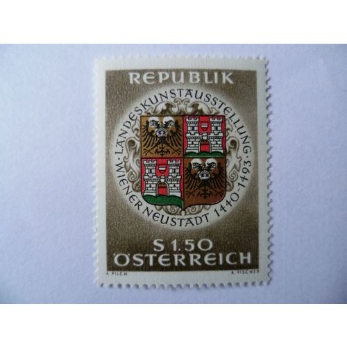 Austria 1966 Wiener Neustadt Art Exhibition mint stamp SG1469