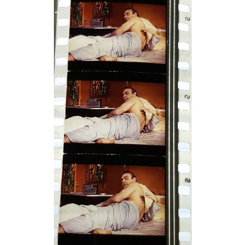 Goldfinger. pk GFC o57e. 1 strip of 5 film cells 35mm