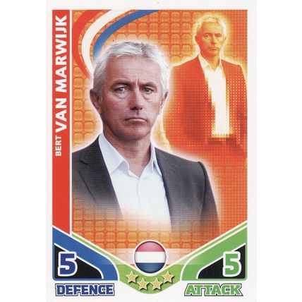 Match Attax World Cup 2010 Bert Van Marwijk Holland