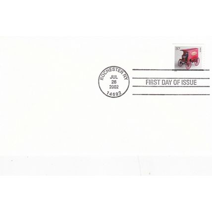 United States 2002 Antique Toys Set of 4 Perf 11 FDC Unadressed VGC