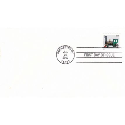 United States 2002 Antique Toys Set of 4 Perf 11 FDC Unadressed VGC