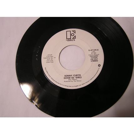 Sonny Curtis Promo 45-GOOD OL' GIRLS/SO USED TO LOVING YOU STEREO