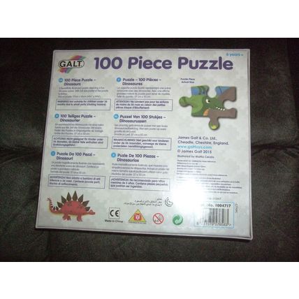 New Dinosaurs 100 Piece Puzzle