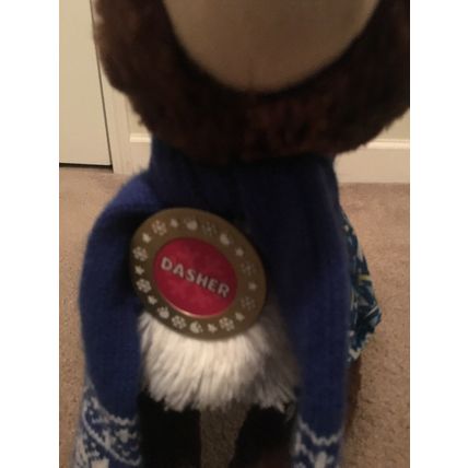 Build-A-Bear Dasher Reindeer Stuffed Animal Toy Holiday Christmas