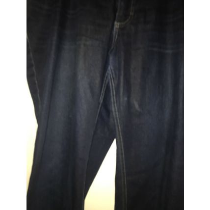 Riders by Lee Women's Denim Jeans Zip Button Pockets Dark Wash Size 16 Blue