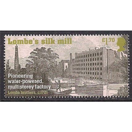 GB 2021 QE2 £1.70 Industrial Revolution Lombes Silk Mill Umm ( M1016 )