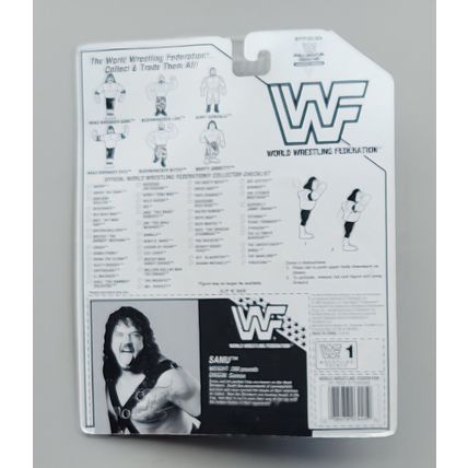 wwf ljn hasbro wrestling superstars series 10 headshrinker samu wrestling figure