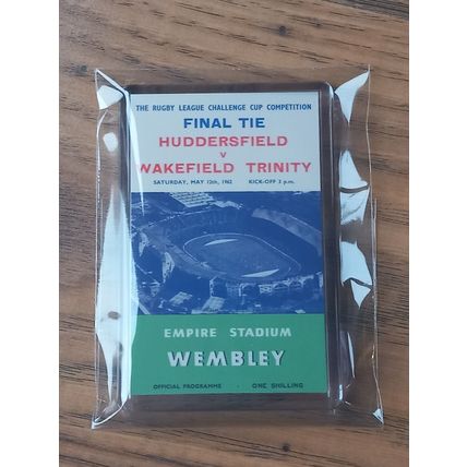 1962 Rugby League Challenge Cup Final fridge magnet - Wakefield T vs Hudderfield