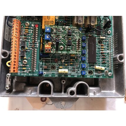 RELIANCE ELECTRIC 417197-49,14C10U MINPAK PLUS DC DRIVE,3/4HP,90VDC TACH FDBK,DH