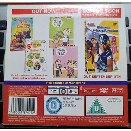 Little Robots DVD Promo The Daily Mail Noisys New Song & Other Stories Childrens