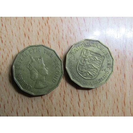 Jersey 1964 Elizabeth ll 1/4th of a Shilling Coin
